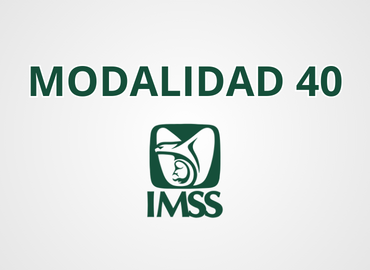 Modalidad 40 IMSS